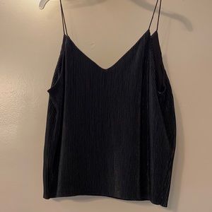 women’s black dressy tank top